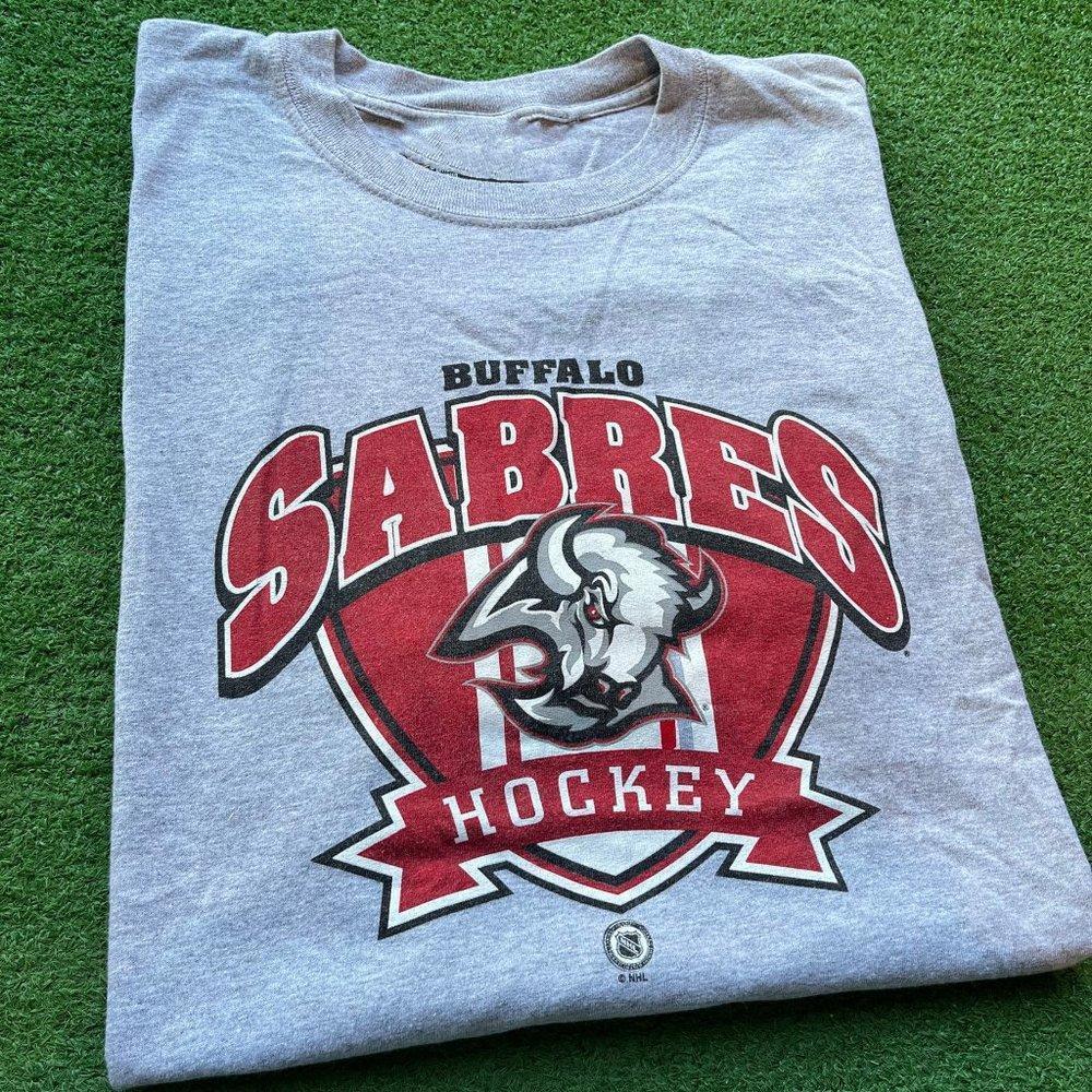 Retro Buffalo Sabres Hockey Shirt 90S Full S-3Xl Retro Made In Usa
